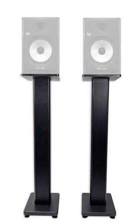 Rockville 613815657828 2 36 Inch Studio Monitor Speaker Stands For Behringer Nekkst K5