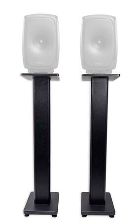 8331 Rockville 613815658245 2 36 Inch Studio Monitor Speaker Stands For Genelec Sam