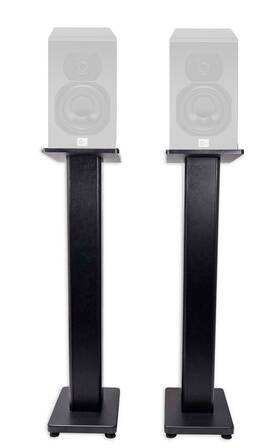 Rockville 613815658580 2 36 Inch Studio Monitor Speaker Stands For Blue Sky Sat 6d