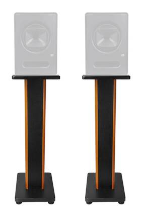 Rockville 613815726180 2 28 Inch 2-tone Studio Monitor Speaker Stands For Presonus Sceptre S6