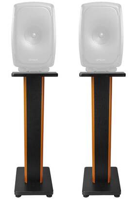 8341 Rockville 613816412761 2 28 Inch 2-tone Studio Monitor Speaker Stands For Genelec Sam