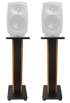 8351a Rockville 613816412785 2 28 Inch 2-tone Studio Monitor Speaker Stands For Genelec