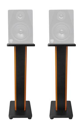 Dpm6b Rockville 613816413454 2 28 Inch 2-tone Studio Monitor Speaker Stands For
