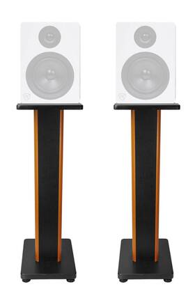 Dpm6w Rockville 613816413478 2 28 Inch 2-tone Studio Monitor Speaker Stands For