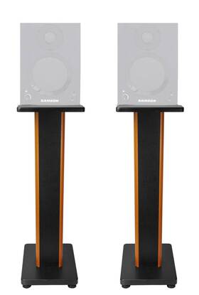 Rockville 613816413522 2 28 Inch 2-tone Studio Monitor Speaker Stands For Samson Mediaone Bt4