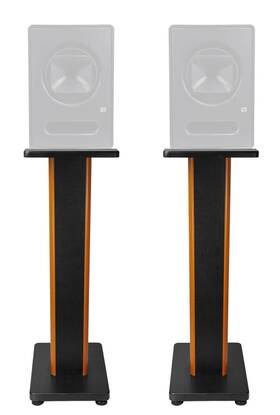 Rockville 613816413577 2 28 Inch 2-tone Studio Monitor Speaker Stands For Presonus Sceptre S8