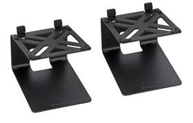 Rockville 613826659071 Pair Sr4 Speaker Riser Stands For 4 Inch Desktop Speakers Or Monitors