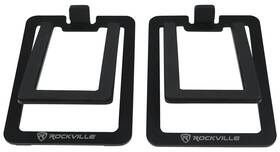 Rockville 810095685330 Pair Sr3 Low Profile Speaker Riser Stand For 4 Inch Desktop Speakers
