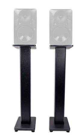 Mr824 Rockville 2 36 Inch Studio Monitor Speaker Stands For Mackie Monitors