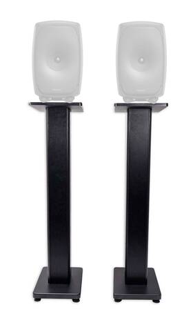 8351a Rockville Rht28 2 28 Inch Studio Monitor Speaker Stands For Genelec Monitors