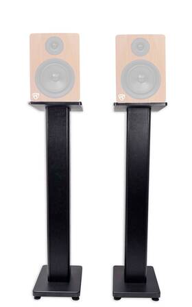 Apm6c Rockville Rht28 2 28 Inch Studio Monitor Speaker Stands For