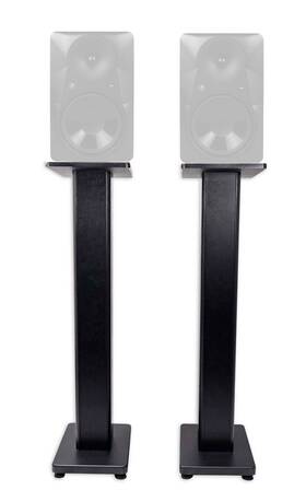 Mr824 Rockville Rht28 2 28 Inch Studio Monitor Speaker Stands For Mackie Monitors