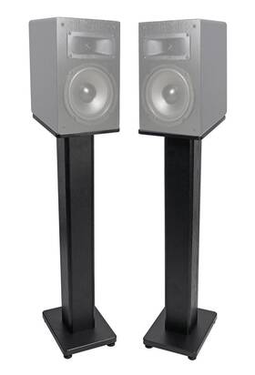 Pss-52 Rockville Rht28 Pair 28 Inch Bookshelf Speaker Stands For Acoustic Audio Speakers
