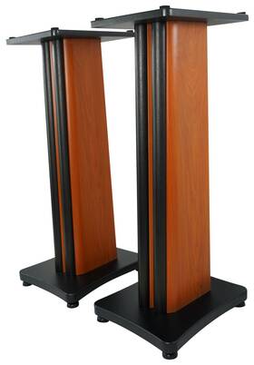 7031023 Rockville Ss28c 2 Classic Wood 28 Inch Speaker Stands Fits Airpulse A200