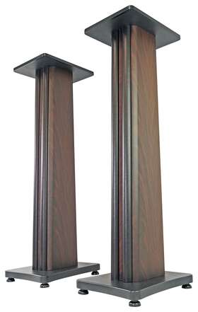 Cr3-x Rockville Ss36d Spec 67 2 Dark Wood Grain 36 Inch Speaker Stands Fits Mackie