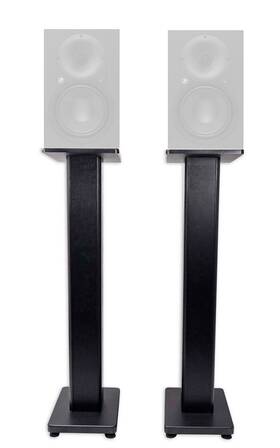 Xr624 Rockville 2 36 Inch Studio Monitor Speaker Stands For Mackie Monitors