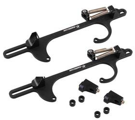 Rs-bt001-bk-2 Ryanstar 2pcs Throttle Cable Bracket 4150 4160 Series Brackets Billet