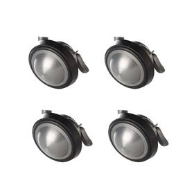 Smsac-4 Salamander Synergy Saturn Wheels - Chrome Set Of 4