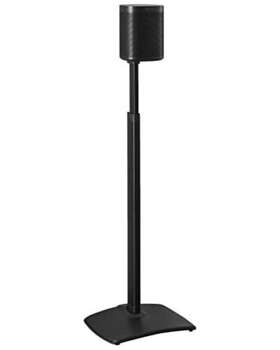 Sanus 793795536945 Adjustable Height Wireless Speaker Stands Designed For Sonos One S