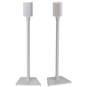 Sanus 793795538581 Wireless Speaker Stand For Sonos Era 100 - Pair White Perfect Setup