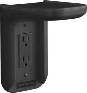 Bos1-b1 Sanus - Outlet Shelf Speaker Mount For Small Devices Black