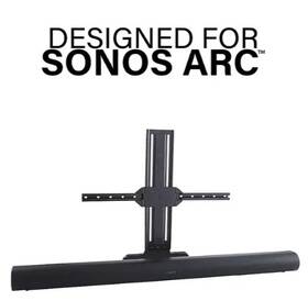 Bssatm1-b1 Sanus - Sonos Arc Extendable Soundbar Tv Mount Compatible With Tvs 50 Inch -90