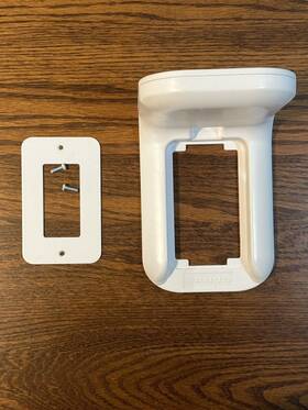 Los1 Sanus Outlet Shelf Only For Sonos One And Play 1 White With Cover Screws