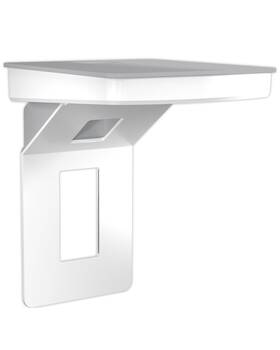 Mgos2-wg1 Sanus Made For Google Small Device Outlet Shelf In White And Fog Grey - Holds
