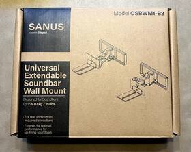 Osbwm1-b2 Sanus Soundbar Wall Mount Wsbwm1