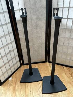 Wss2 Sanus Wss1/wws2 Two Sonos One Speaker Standswss1 Black