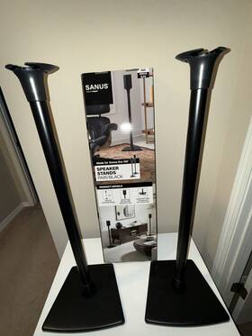 Wsse12-b2 Sanus Speaker Stands For Sonos Era 100 Pair - Black