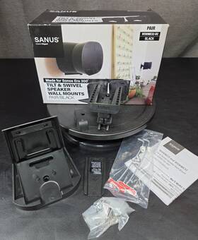 Wswme32-b2 Sanus Adjustable Speaker Wall Mount For Sonos Era 300 Single Only 1