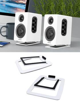 Sw-601 Sanyun Sw601 15 Tilted Desk Speaker Stands For Compact 2ftft-3ftft Computer Pc Book