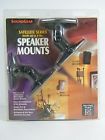 Sat-b Soundgear Satellite Speaker Mounts Series Holds Up To 8 Pounds Black 734703400545