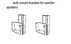 Sat-ts20 Harman Kardon Pair Wall-mount