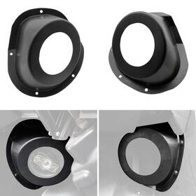 Sautvs 647697335604 Utv Under Dash Kick Pod Brackets 6.5 Speaker Mount Front Panels