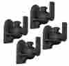 Sb4pc Oem 4 Pc Set Pack Surround Sound Satellite Adjustable Wall Speaker Mount Brackets