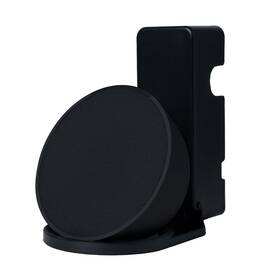 Shinar 975889432553 Wall Mount Holder For Echo Pop Speaker Black Cable Management Space Saver