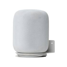 Shinar 975889433031 Metal Wall Mount Compatible With Homepod 2 Cable Management White 1 Pack