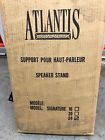 Signature24 Atlantis Signature Metal Speaker Stands Black