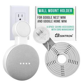 Sintron 691032141535 Outlet Wall Mount Holder For Google Nest Mini And Home