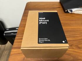 Sonos 840136800439 One Wall Mount Pair - Compatible With Sl Or Play 1