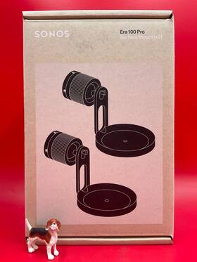E1pmpww1blk Sonos Era 100 Pro Surface Mount Pair Black Brand New
