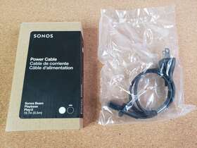 Pc70sus1blk Sonos Oem Power Cable For Play 5 Black - New In Box Look Authentic