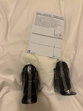X-5002-037-1 Sony Wall Mount Bracket Holder With Screws For Sound Bar Ht-a7000