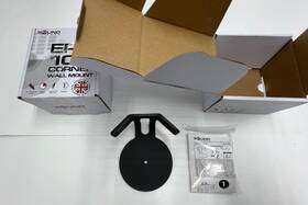 Sound Bass 065010723313 Qty 2 Genuine Era 100 Corner Wall Mount Bracket Low Profile Black