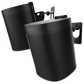 Play1 Sound Bass 706581983403 2 X One Sl Wall Mount Bracket Twin Pack Black Compatible With Sonos O