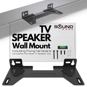 Sound Bass 706581983892 Tv Speaker Wall Mount Bracket Compatible With Bose Soundbar Only