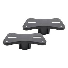 Sound Town 810062038435 2-pack Universal 35mm Pole Mounting Speaker Adapter Brackets Extruded Alum Inch