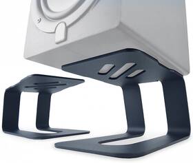 Soundrise 313095224207 Pro-5 Desktop Speaker Stands Pair Professional Audio Studio Black